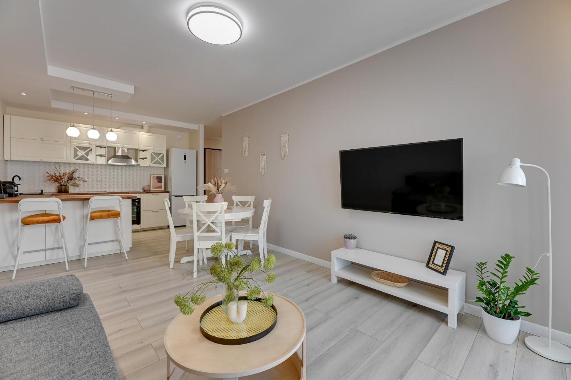 Letnica Seaside By Downtown Apartments 格但斯克 客房 照片