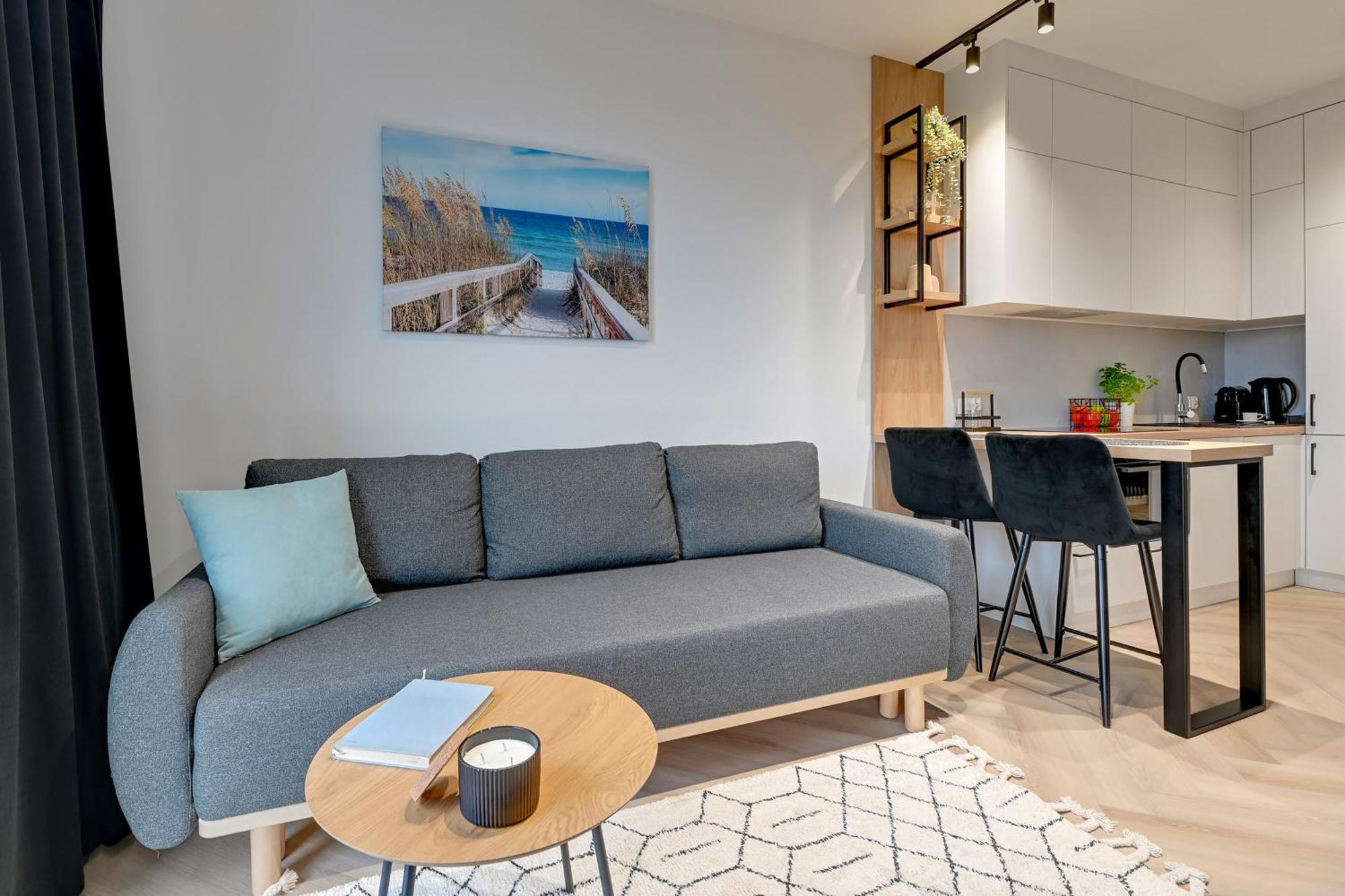 Letnica Seaside By Downtown Apartments 格但斯克 客房 照片
